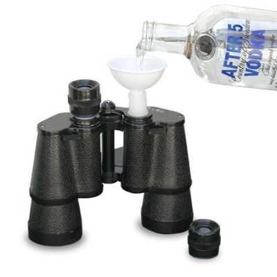 Double Sided Binocular Flask