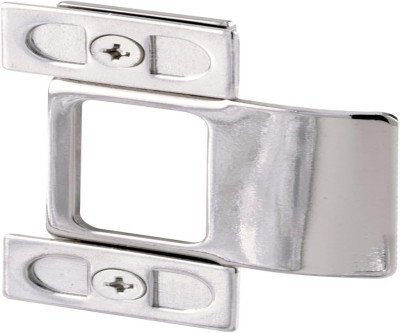Adjustable Chrome-Plated Door Strike for Any Frame