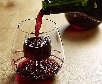 Stemless Aerating Wine Glasses