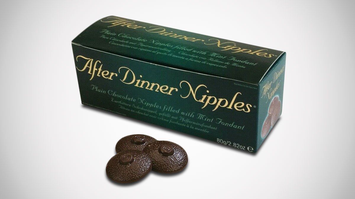 After Dinner Nipples - Mint Chocolate Boobies