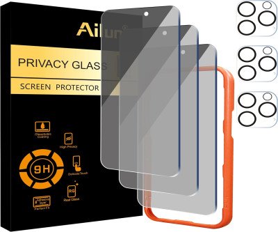 Ailun Privacy Screen Protector & Lens Kit for iPhone 16 Pro Max