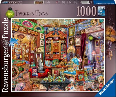 Discover the Treasure Trove: Premium 1000-Piece Puzzle Adventure
