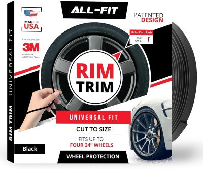 All-Fit Automotive Rim Trim - Curb Rash Protection for 24