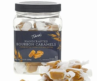 All Natural Handcrafted Gourmet Bourbon Flavored Caramel