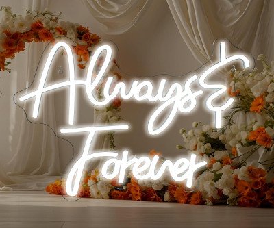 Always Forever Neon Sign: Create Magical Romance