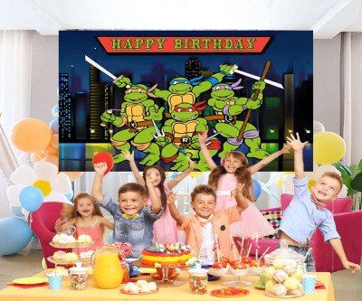 Anime Birthday Banner - Photo Booth Prop & Room Decor