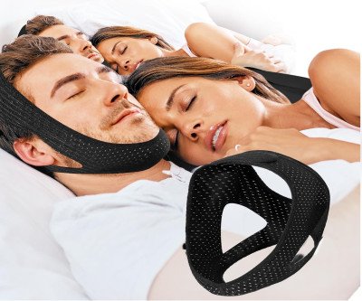 Comfortable Anti-Snore Chin Strap for Better Sleep