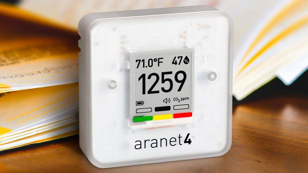 Aranet4 HOME Wireless Indoor Air Quality Monitor