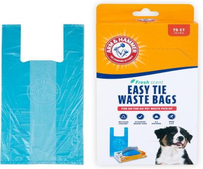 Easy Cleanup with Odor Control: ARM & HAMMER Waste Bags