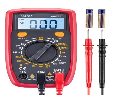 AstroAI Multimeter: Accurate Voltage, Current & Resistance Tester
