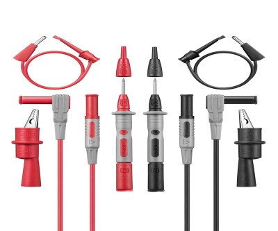 Professional Multimeter Test Leads Kit - 8Pcs CAT III 1000V Safety