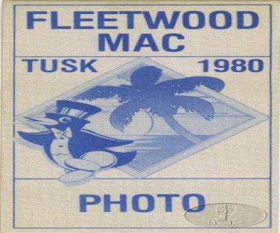 Authentic 1980 Fleetwood Mac Tusk Tour Backstage Pass Photo