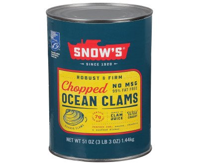 Enjoy Authentic New England Chopped Clams in Every Meal