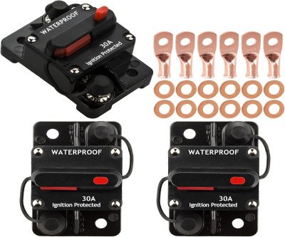 Protect Your Car Audio: 3-Pack Auto Circuit Breakers