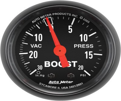 Reliable Vacuum/Boost Monitoring - No Electrical Power Needed
