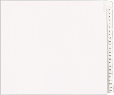 Organize Documents with Avery Legal Exhibit Dividers