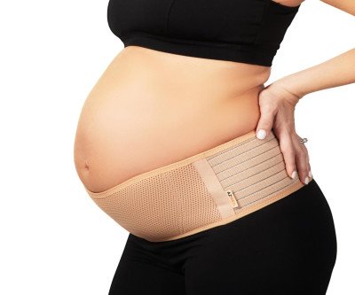 Ease Pregnancy Back Pain: Adjustable Maternity Belly Band