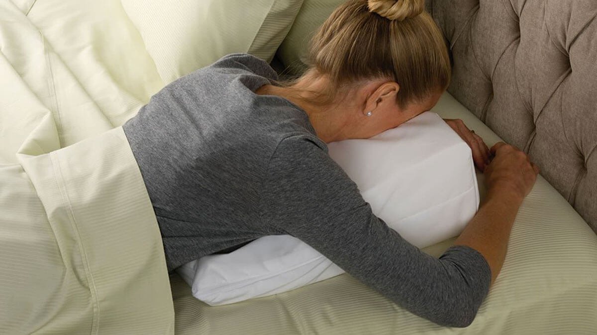 Back Pain Relieving Wedge Pillow