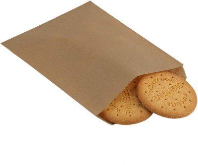 Greaseproof Cookie Bags - 100 Pack for Perfect Snack Packaging