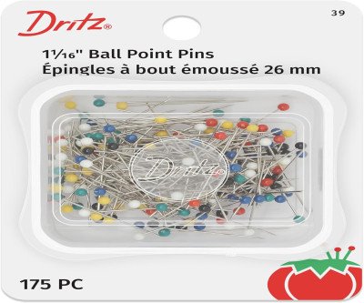 Ball Point Pins That Protect Delicate Fabrics