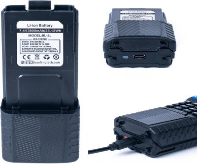 3800mAh Power Boost for BaoFeng UV-5R Radios