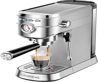 Barista-Quality Espresso at Home - CASABREWS 20 Bar Machine