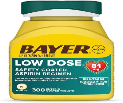Bayer 81mg Aspirin: Daily Heart Defense