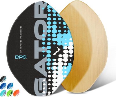 Beach Ready Skimboard: No Wax, Just Waves - Perfect for All Skill Levels
