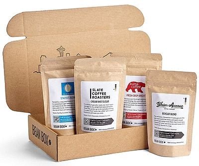 Bean Box Gourmet Coffee Sample Box
