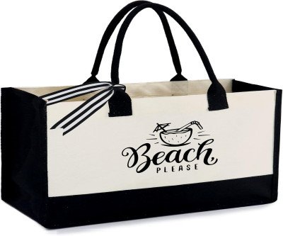 Durable Canvas Beach Tote for Women