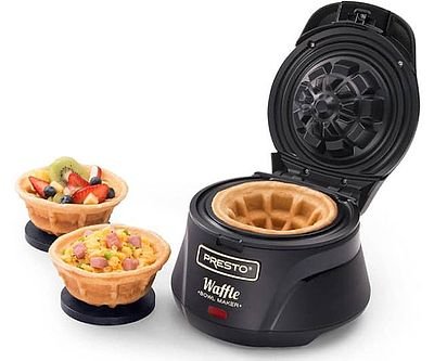 Belgian Waffle Bowl Maker