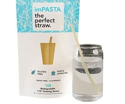 Biodegradable Pasta Drinking Straws