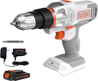 Powerhouse Precision: BLACK+DECKER Matrix Drill Kit