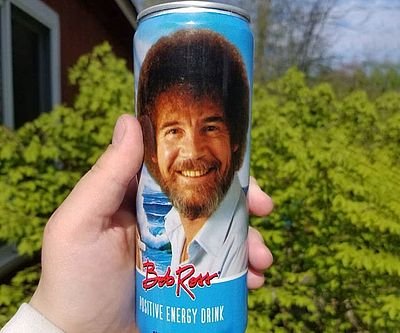 Bob Ross Positive Energy Drink