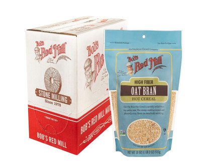 Bob's Red Mill Oat Bran: Fiber-Rich Heart Boost, 4-Pack