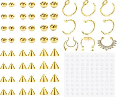 Bold Non-Piercing Eyebrow & Lip Jewelry for Eye-Catching Style