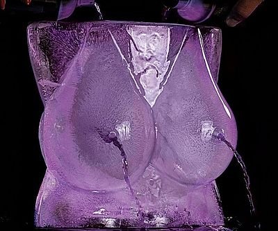 Boobs Ice Luge