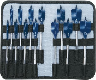 Precision Power: BOSCH 13-Piece Spade Bit Set