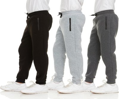 Comfortable & Durable Boys Sweatpants Set - 3 Pack