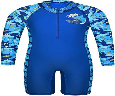 Boys' Zip Rash Guard: 50+ UV Protection Made Easy