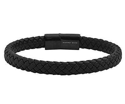 Braided Genuine Leather Bracelet