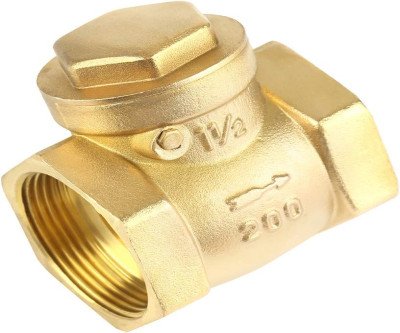 Brass Check Valve: Prevent Backflow with 1-1/2