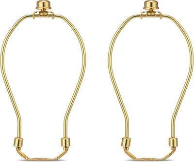 Upgrade Your Lighting with This Brass Lamp Harp Set