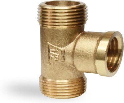 Leak-Proof Brass Pipe Tee for Reliable Plumbing Connections