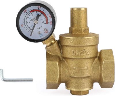 Brass Water Pressure Regulator - Safe & Efficient Flow Control