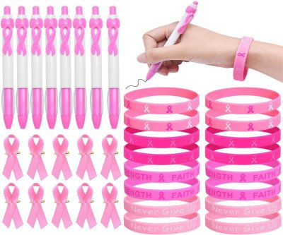 Breast Cancer Awareness Kit - 72 Bulk Items for Events