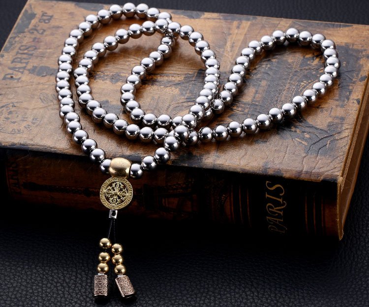 Buddha Beads Self Defense Necklace
