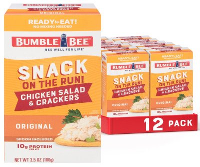 Grab-and-Go Chicken Salad Cracker Kits – Pack of 12