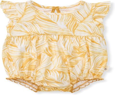 Soft & Breathable Organic Cotton Romper for Baby Girls