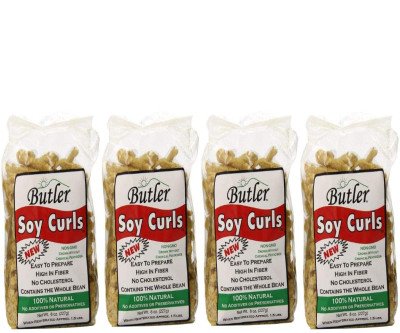 Plant-Powered Protein: Butler Soy Curls (Pack of 4)